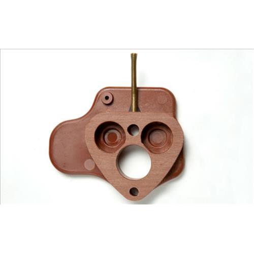 Carburetor spacer for fiat 500 D-F-L-R made ​​with materials that withstand high temperatures and prevent deformation due to heat.