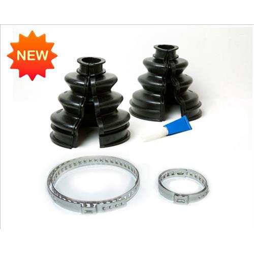 Unlike classic spare parts it allows you to replace the worn-out axle boot without removing any mechanical part.<br>
Made of special, extremely durable rubber <b>CUFFIA FACILE (Easy Boot)</b> is equipped with an <b>innovative male/female opening system</b> and a specific seam for gluing.<br>
Thanks to its elasticity and design, it adapts to most CV joints and drive shafts of car manufacturers.